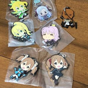 【即決/送料無料】Sword Art Online SAO ソードアート・オンライン GGO ガンゲイル・オンライン ストラップ7個セットまとめ売り 美品