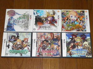 DS 3DS 世界樹の迷宮 Ⅰ+Ⅱ+Ⅲ+新・世界樹の迷宮 1+2+世界樹と不思議のダンジョン