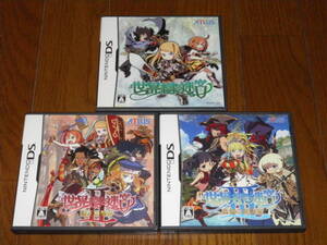 DS 世界樹の迷宮+世界樹の迷宮Ⅱ 諸王の聖杯+世界樹の迷宮Ⅲ 星海の来訪者 1 2 3