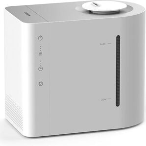 117.加湿器 卓上 加湿量最大300ml/h 4.3L大容量 28畳対応 26dB 静音 超音波式 43時間連続稼働 上から給水 次亜塩素酸水対応