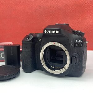 ★08 Canon EOS 80D デジタル一眼レフカメラ ボディ 動作品 一円スタート キャノン