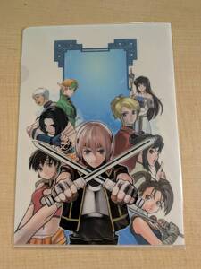 幻想水滸伝IV クリアファイル ファミ通PS2 2004年9月10日号特別付録2