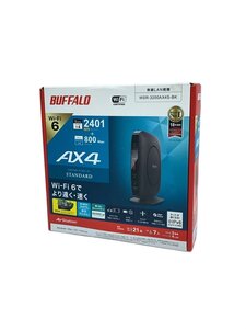 BUFFALO◆無線LANルーター(Wi-Fiルーター) WSR-3200AX4S-BK
