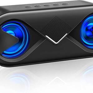 トレンド Bluetoothワイヤレススピーカー、18時間連続再生、ポータブル、