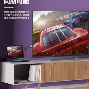 5時間連続再生可能10.5インチポータブルDVDプレーヤー