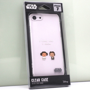 Apple iPhone 8, iPhone 7 用 STAR WARS 薄型 ハードケース クリアケース スターウォーズ 8-Bit/B クリア 未使用品 iPhone8 iPhone7 ケース