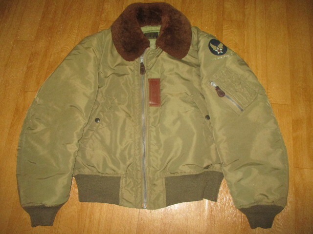 a*s様 【レア】バズリクソンズ B-15B フライトジャケット 36 刺繍ワッ Lot No. BR15536 / SOUVENIR JACKET “BUZZ RICKSONS” × “KOSHO