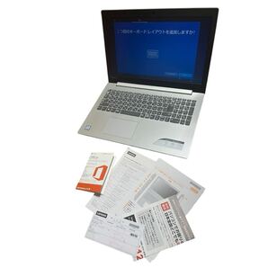 美品 LENOVO レノボ ノートパソコン80XH ideapad 320-15ISK Core i3 メモリ4GB HDD500GB