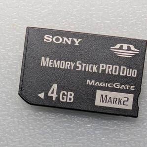 SONY Memory Stick PRO Duo 4GB MS-MT4G ケース付き ソニー メモリースティック プロ デュオ PSP メモリーカード 動作確認済み