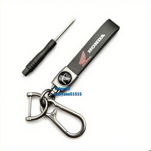 HONDA キーホルダー レザー 送料無料♪ ホンダ 本田 Gold Wing Tour CB CRF Rebel CBR NC GB NX CL Dio カブ NC