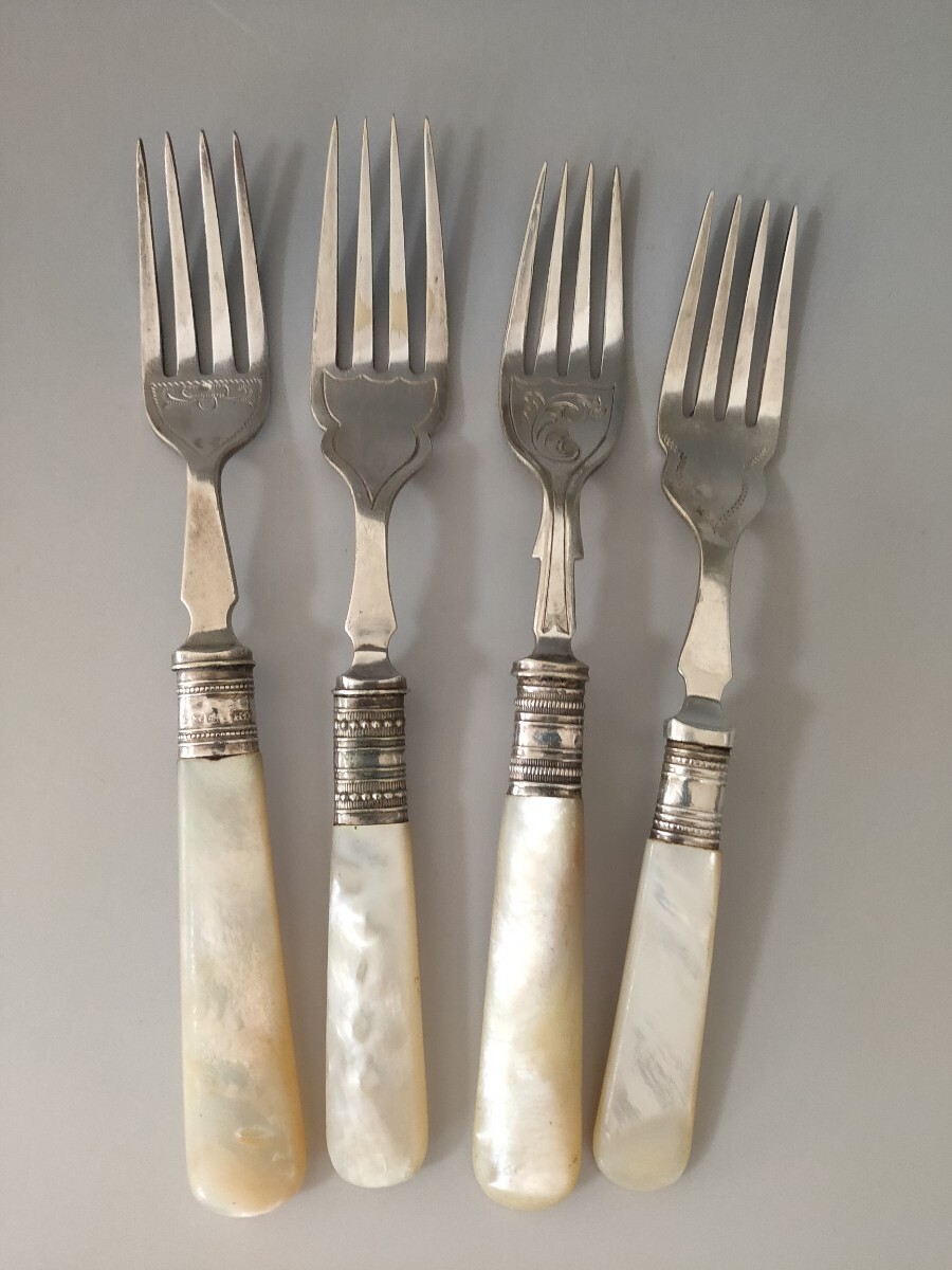 純銀 スターリングシルバー 4本組二人用 8本セット カトラリー アンティーク 2025年最新】Yahoo!オークション - カトラリー(銀製 金属工芸)の中古品