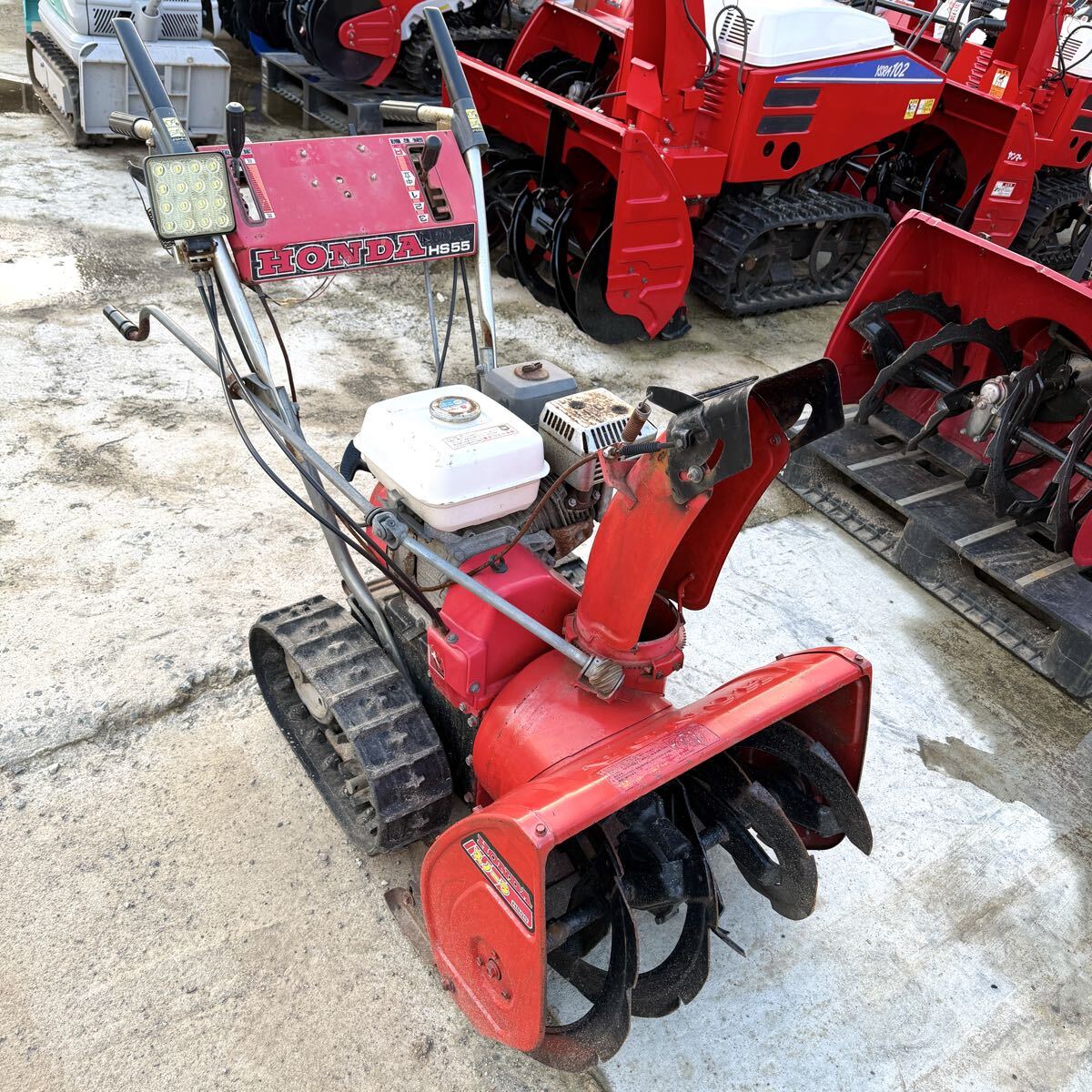 ホンダ 除雪機 スノーラ HS55J 実働品  新潟県発　県内配達 ホンダ 中古その他 除雪機 HS55の詳細｜農機具通販ノウキナビ