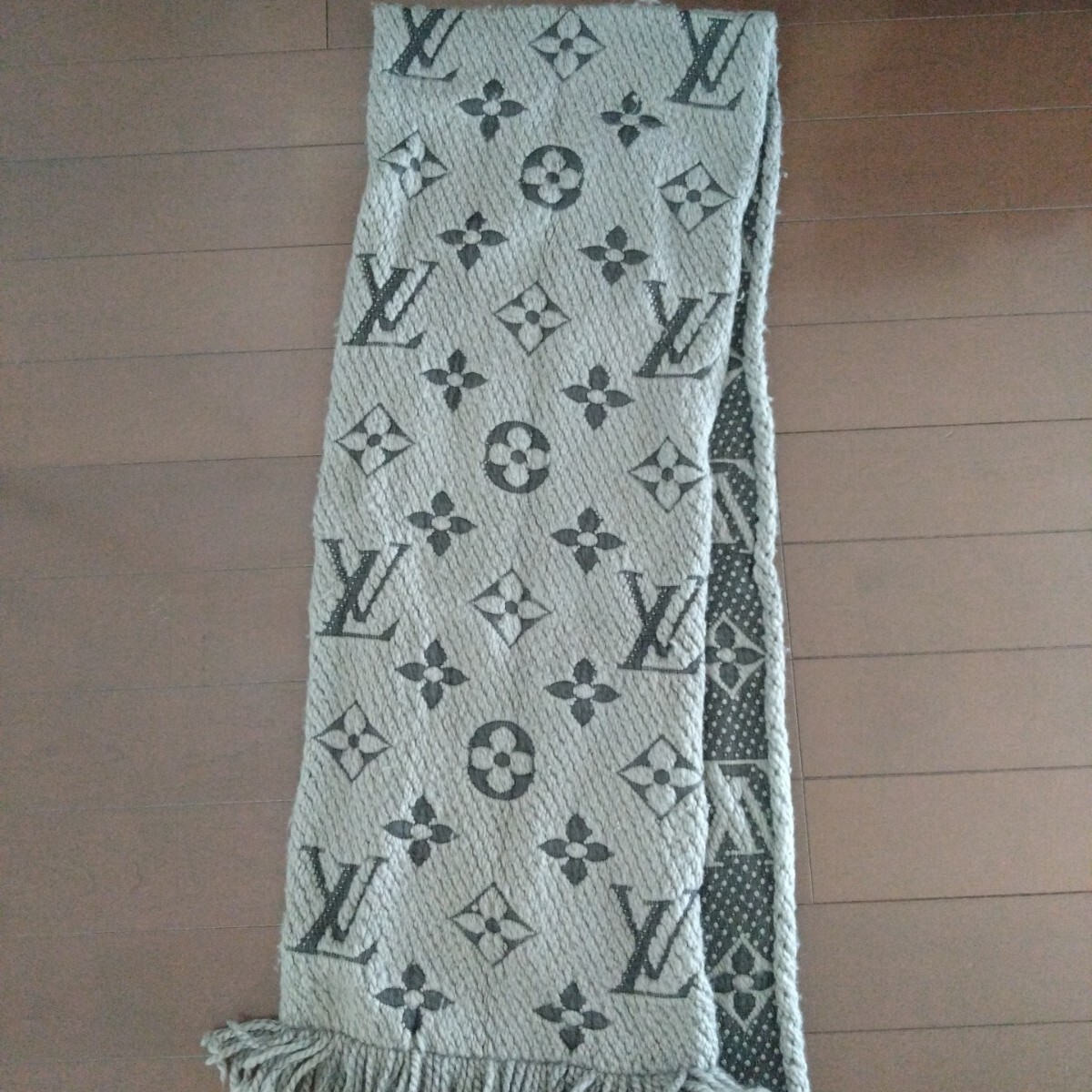 【新品未使用】LOUIS VUITTON モノグラム マフラー マフラー・オール アバウト モノグラム S00｜ルイ・ヴィトン