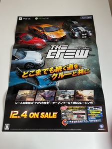 販促物 /Promotion Item / ザ・クルー THE CREW / B2ポスター/ゲーム / PS4/XBOXONE / 1120-3