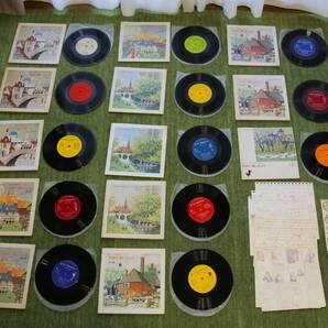 【昭和レトロ】東京こどもクラブ 英語で歌う会 英語で歌いましょう 第1集~第12集+2年目コース第1集+歌詞カード+シール