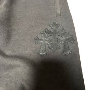 JPタグ M Y NOT セメタリー クロスパッチ パッチ スウェットパンツ 黒 クロムハーツ 国内正規品 JPタグ スクロールラベル