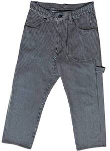 glamb Glam Редкий Большой Силуэт Негабаритный Гикори Брюки Художник Брюки 1