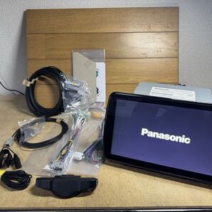 2021年度地図 パナソニック ストラーダ CN-F1D9VD フローティング美優ナビ 地デジアンテナフィルム 各種配線付 すぐ使えます。