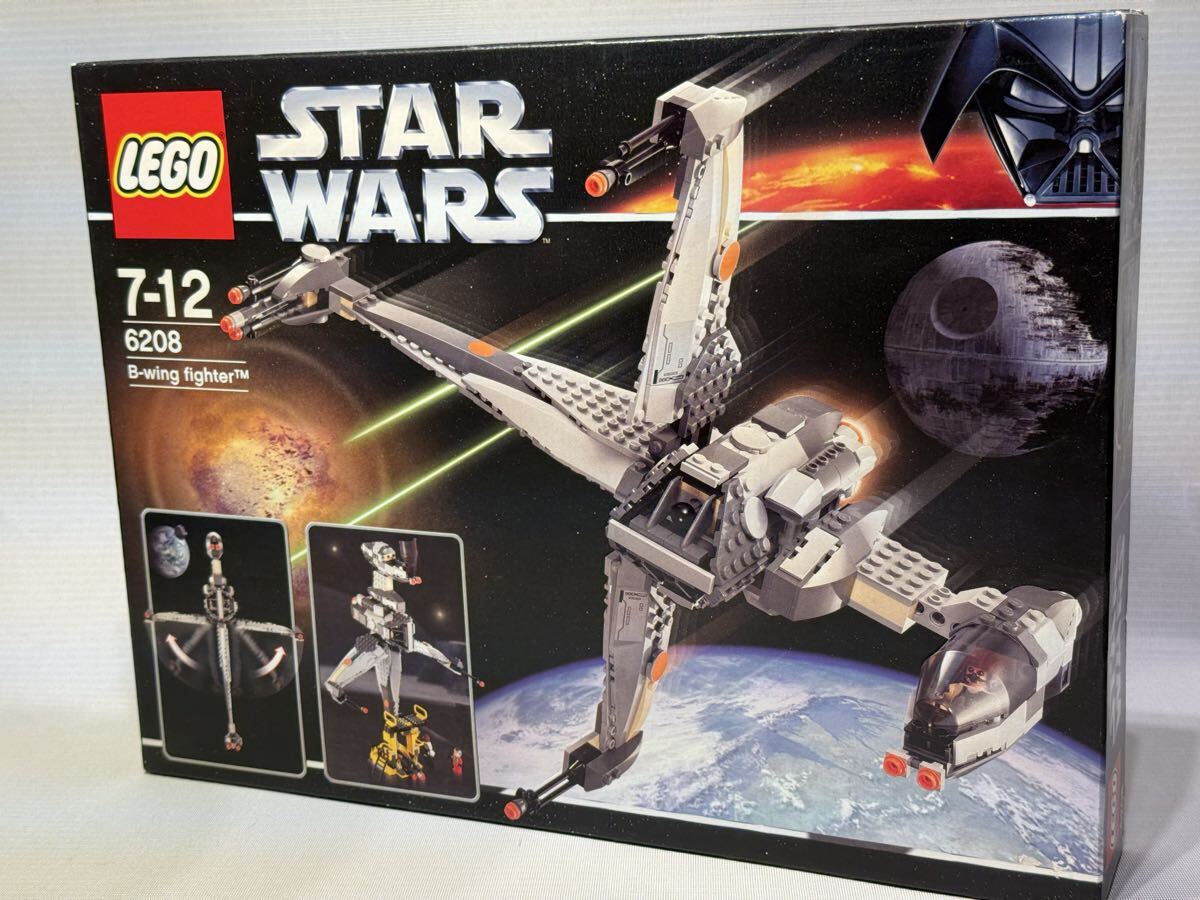 未開封　LEGO レゴ　スターウォーズ 6208 Bウィングファイター ミニフィ
