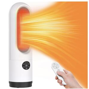 小型 セラミックファンヒーター 電気ヒーター 3段階 タイマー 首振り 温風機 省エネ 自動首振り