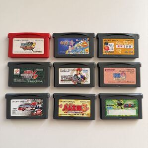 GBAソフト 9本セット! マリオカート ロックマンエグゼ 遊戯王 ガンダム