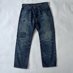 New Manual #033 LV 60'S JEANS 33 デニム 赤耳 ボタンフライ 藤原