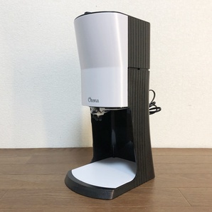 電動かき氷機 KTY-18 ドウシシャ 電動ふわふわとろ雪かき氷器 氷の粗さ無段階調整機能付き DOSHISHA 除菌清掃/動作確認済み