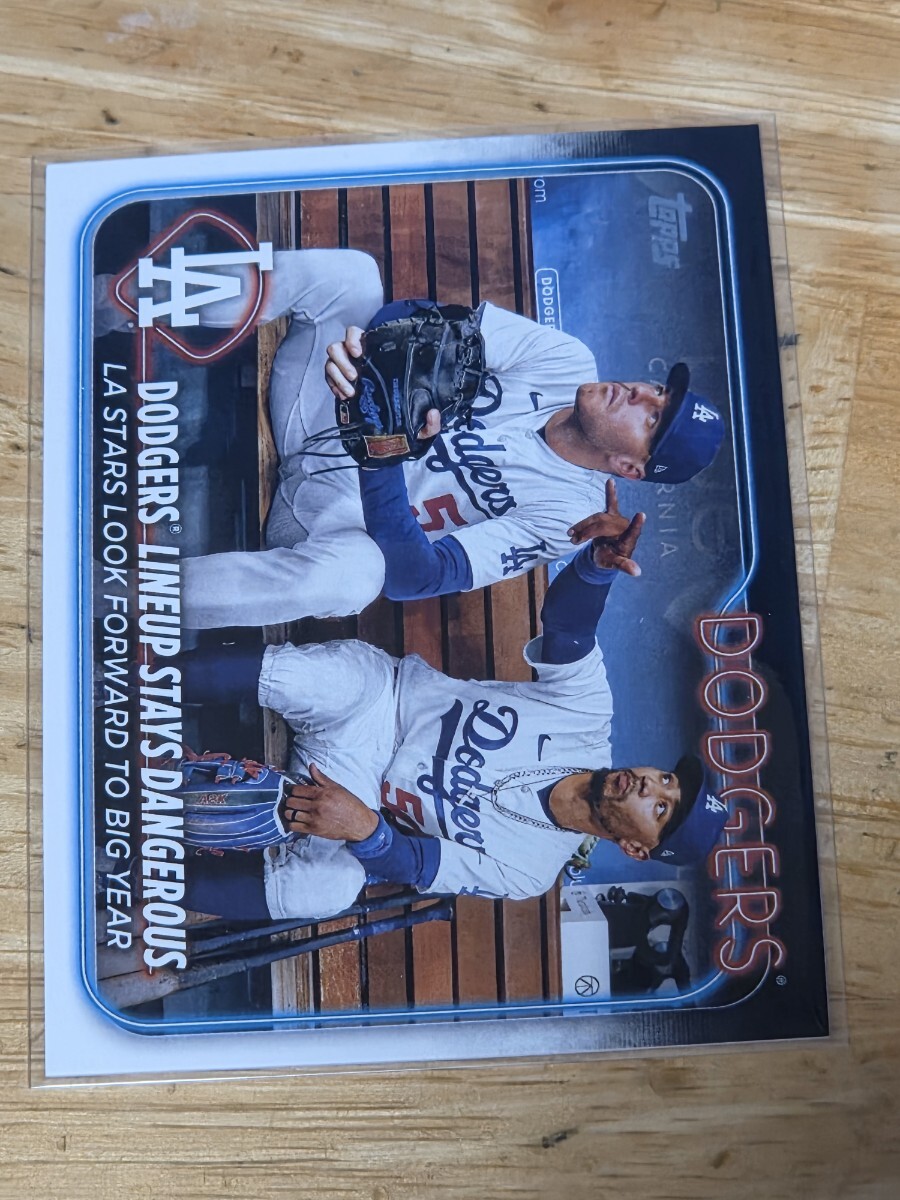 ドジャース トレーディングカード DECORTÉ ポーズ”のドジャーストレーディングカードをお披露目 9