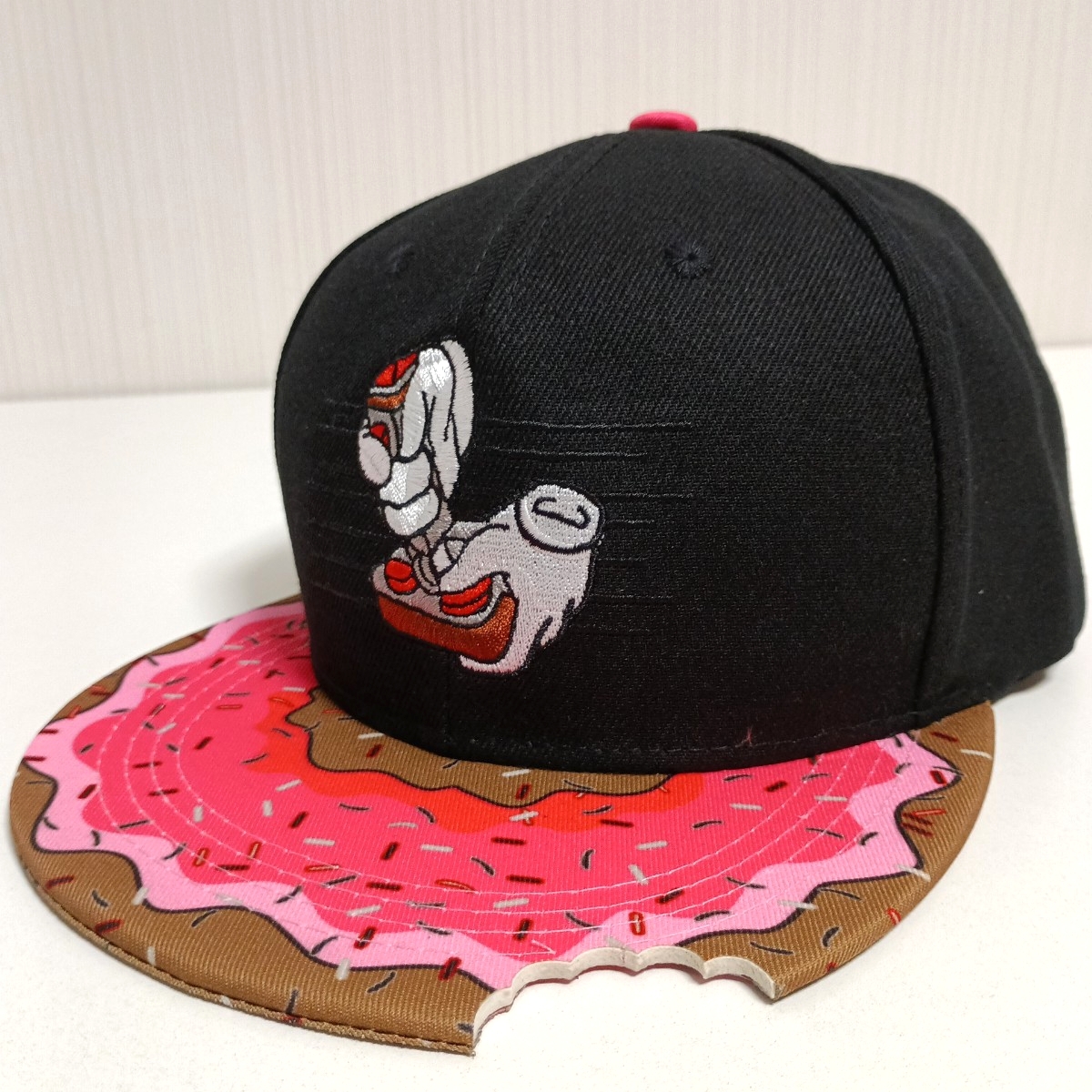 新品 ゲームコントローラー ドーナツ キャップ 野球帽 帽子 ユニセックス メン