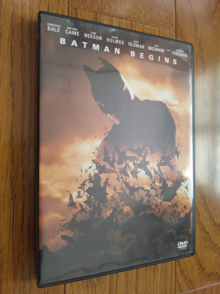 ◆バットマン ビギンズ◆DVD◆監督 クリストファー・ノーラン◆クリスチャン・ベ