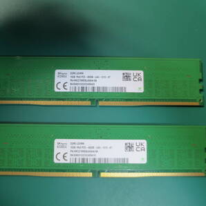 【中古】SK hynix 32GB(16GBx2) PC5-4800 動作機からの取り外し品 B