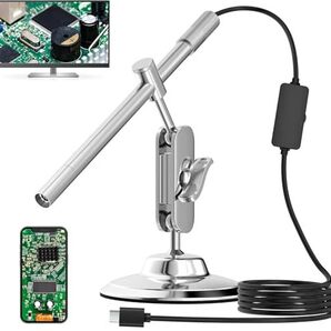 iPhone対応可能の電子顕微鏡カメラ AMTORIN USB顕微鏡 IOS Android Windows MacBook対応可