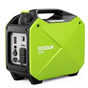 EENOUR インバーター発電機 GS2000i 定格出力1.6kVA 正弦波 防音型 PSE認証 高出力 静音 ガソリン ポータ