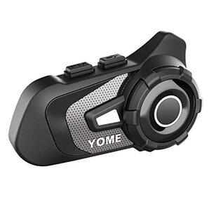 YOME バイクインカム【最大10人同時通話 連続使用40時間】S2 Plus インカム バイク用通信機器 通信距離2000M B