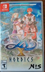 Ys X Nordics Ys X Overseas Edition English Used Switch