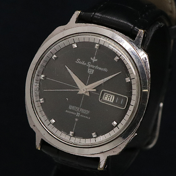 Yahoo!オークション -「セイコー スポーツマチック 黒」の落札相場