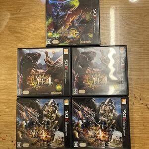 モンスターハンター 3DS 3G 4×2本 4G×2本