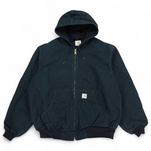 古着 Carhartt Active Jacket BLK カーハート アクティブジャケット 裏地サーマル 【Vintage】