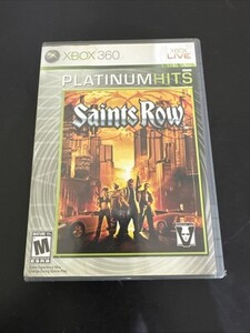 Saints Row (Xbox 360) Complete - w/ Manual 海外 即決