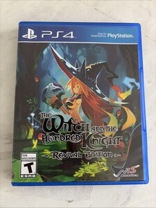 Witch and the Hundred Knight Revival Edition (Sony PlayStation 4, 2016) PS4 CIB 海外 即決