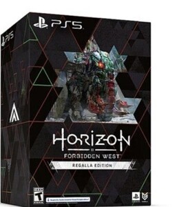 Sony Horizon Forbidden West Regalla Edition PlayStation 4 5 (PS4 PS5) in Hand 海外 即決