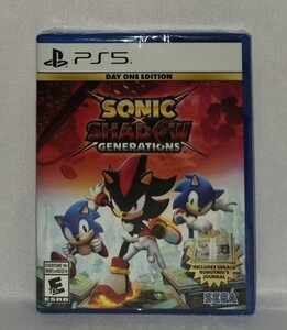 Sonic X Shadow Generations Day One Edition (Sony PlayStation 5, 2024) Brand New 海外 即決