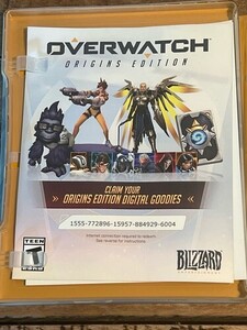 Overwatch Origins Edition Sony PlayStation 4/PS4 Steebook 海外 即決