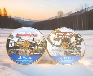 MX vs ATV Allout & Legends PS5 (Sony PlayStation 4 2018/22) Pristine Disc Only 海外 即決