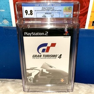 Wata 9.8 A++ Gran Turismo 4 | PlayStation 2 PS2 2005 Black Label Factory Sealed! 海外 即決