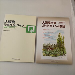 zaa-665♪大腸癌治療ガイドライン〈2005年版〉医師用 +大腸癌治療ガイドラインの解説 2冊セット 大腸癌研究会 金原出版(2005/07発売)
