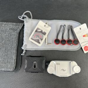 Peak Design ピークデザイン キャプチャー+デュアルプレートセット 銀