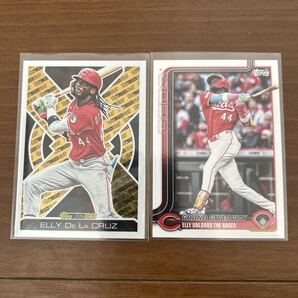 2025年 topps update エリー・デラクルーズ2枚 MLBカード シンシナティ・レッズ