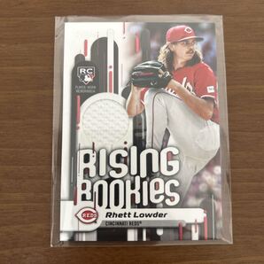 2025年 Topps Update レット・ラウダー メモラビリアカード RC シンシナティ・レッズ 若手有望株 MLB