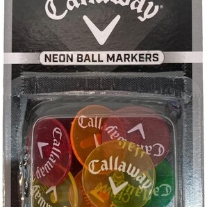 キャロウェイ(Callaway) ゴルフマーカー ネオン プラスチック 8個入り